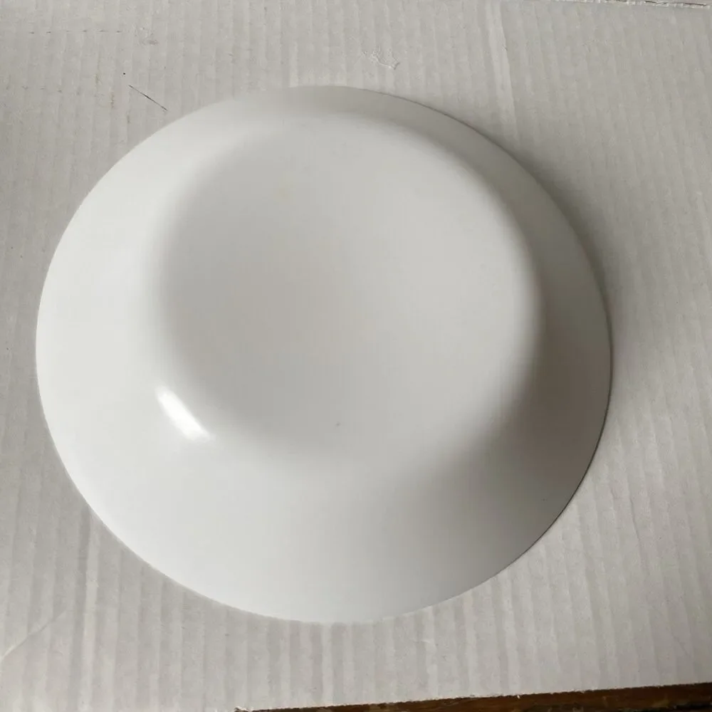 Set of 6 IKEA OFTAST White Glass 8-7/8